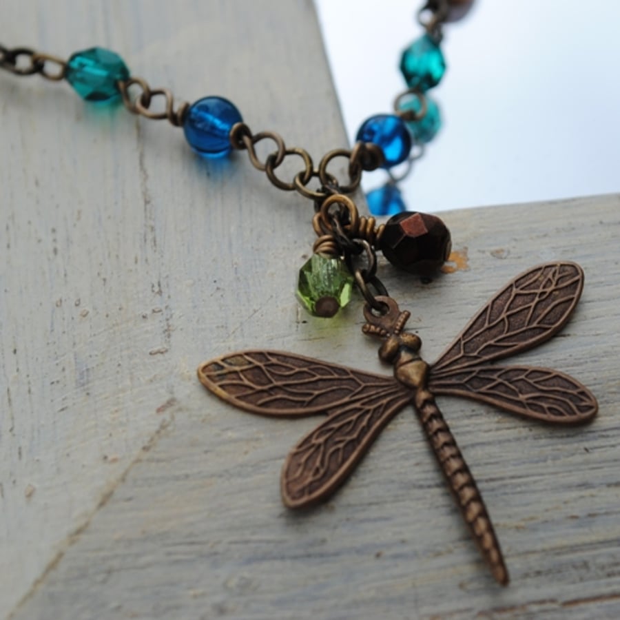Titania Dragonfly necklace