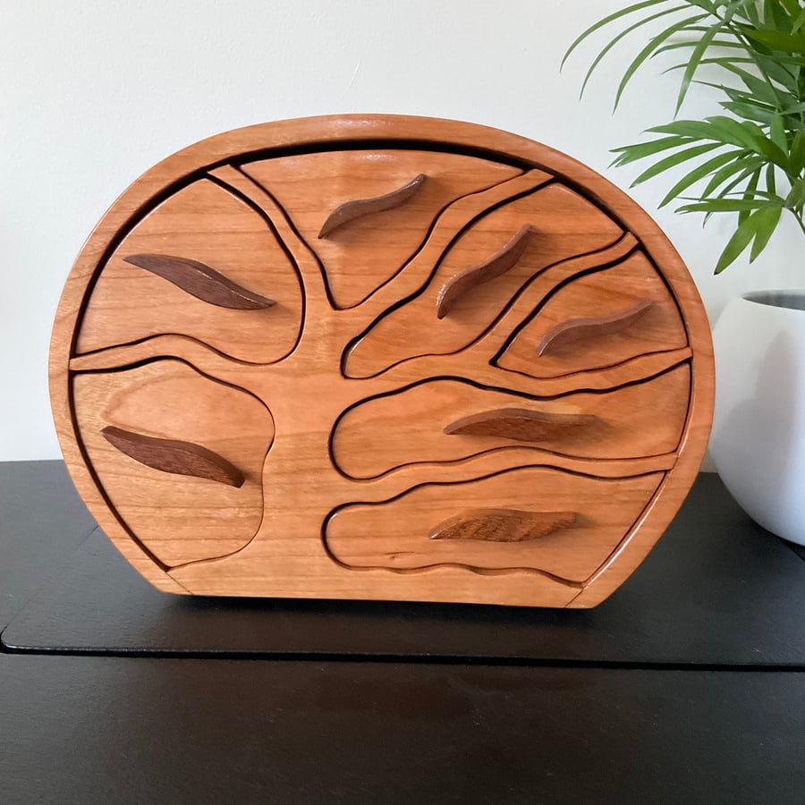 Wind Blown Tree Jewellery Box (WJB20)