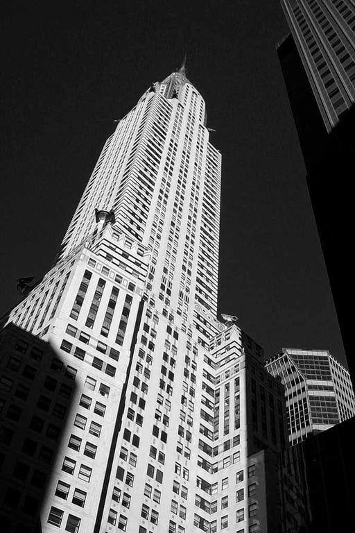 Chrysler Building New York America Photograph Print
