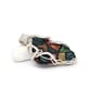 Stained seaglass pendant, Gaudi style pendant - Image 5