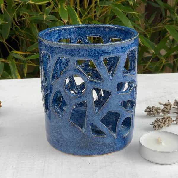Lattice Design Tealight Holder