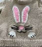 Jumper with rabbit face design - Image 2