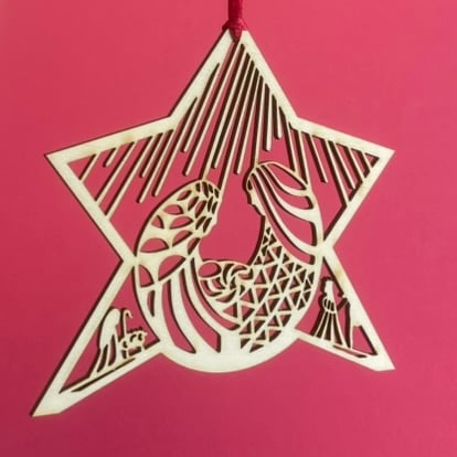 Nativity star (medium)
