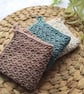 Crochet Cotton Wash Cloths Dish Cloths Free P&P - Image 1