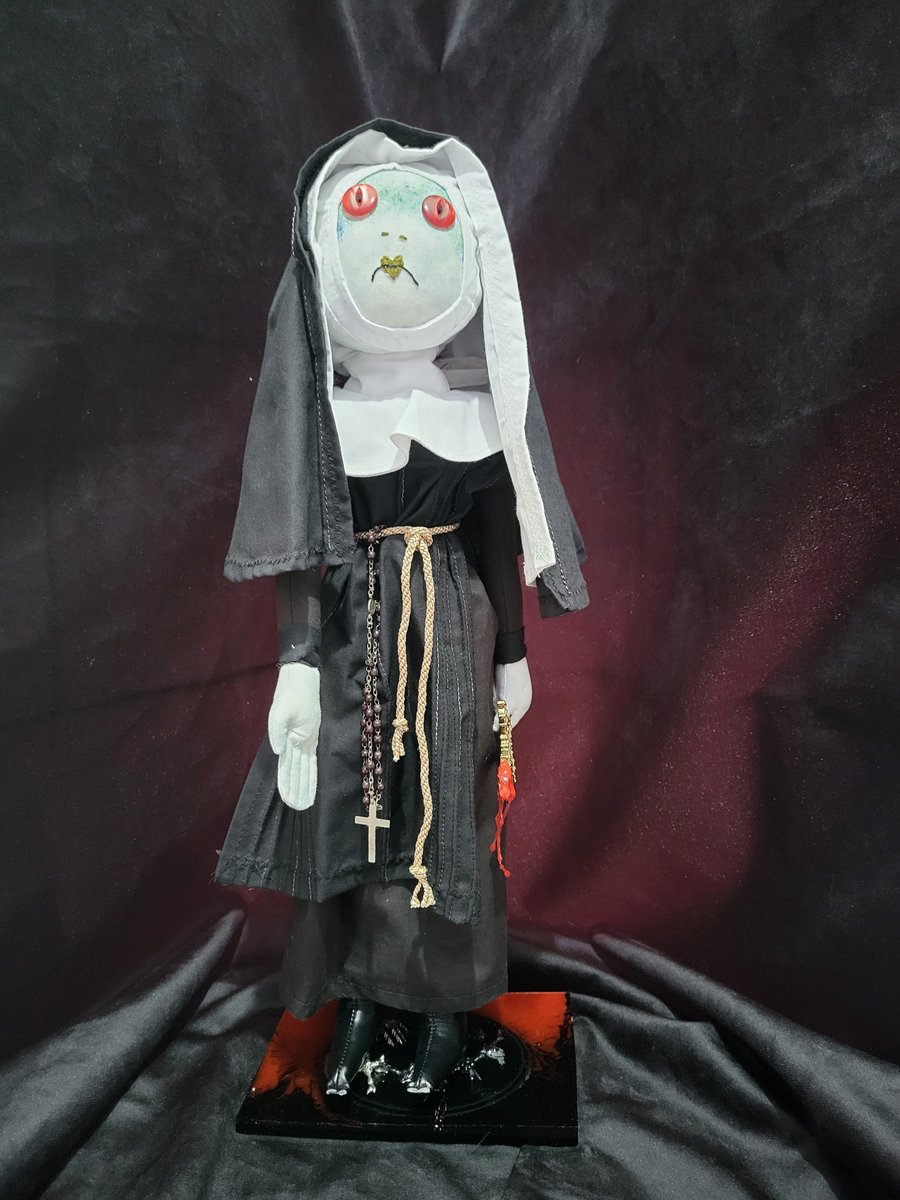 Sister Mary Eunice Rag Doll Nun, but not a nice nun
