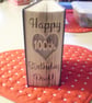 Happy birthday CUSTOM CUT & FOLD Book Folding Pattern - EMAILED PDF PATTERN - Image 1