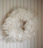 Pure wool wreaths for sustainable Christmas decor and cosy interior small