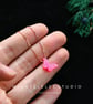 Pink Butterfly With 925 Sterling Silver Necklace - Image 6