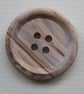 2 Inch Wooden Button, 50mm Wood Button - Image 2