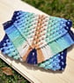 Fold Over Kindle Pouch with Fringe detail