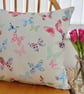 Patterned Butterfly: Cushion Cover 17” (43cm) 