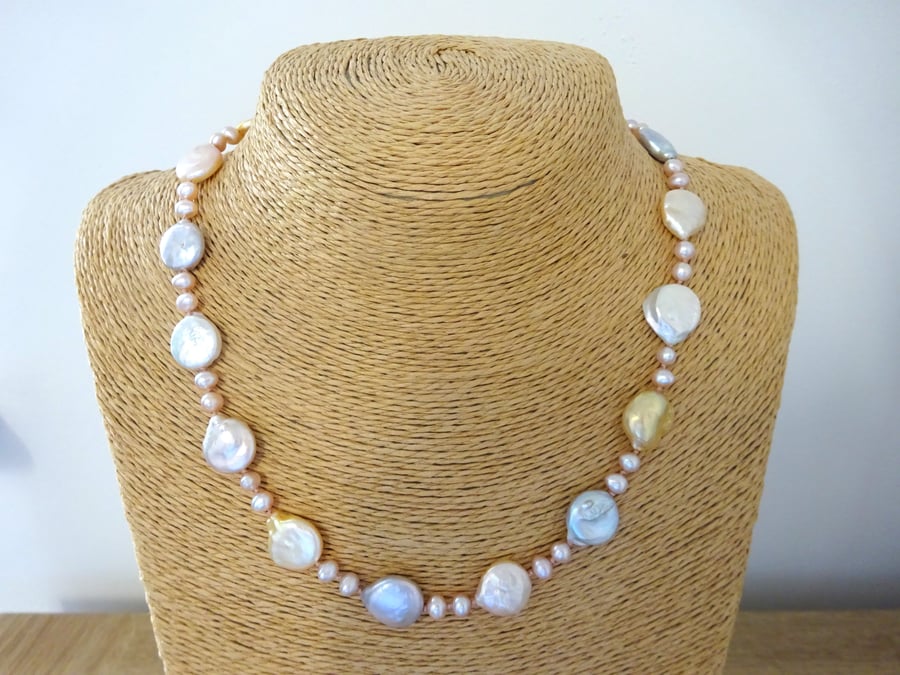 knotted pearl necklace