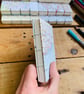 A7 Pocket Sketchbook with Recycled Map Covers and Mixed-Media Pages. Cornwall. - Image 3