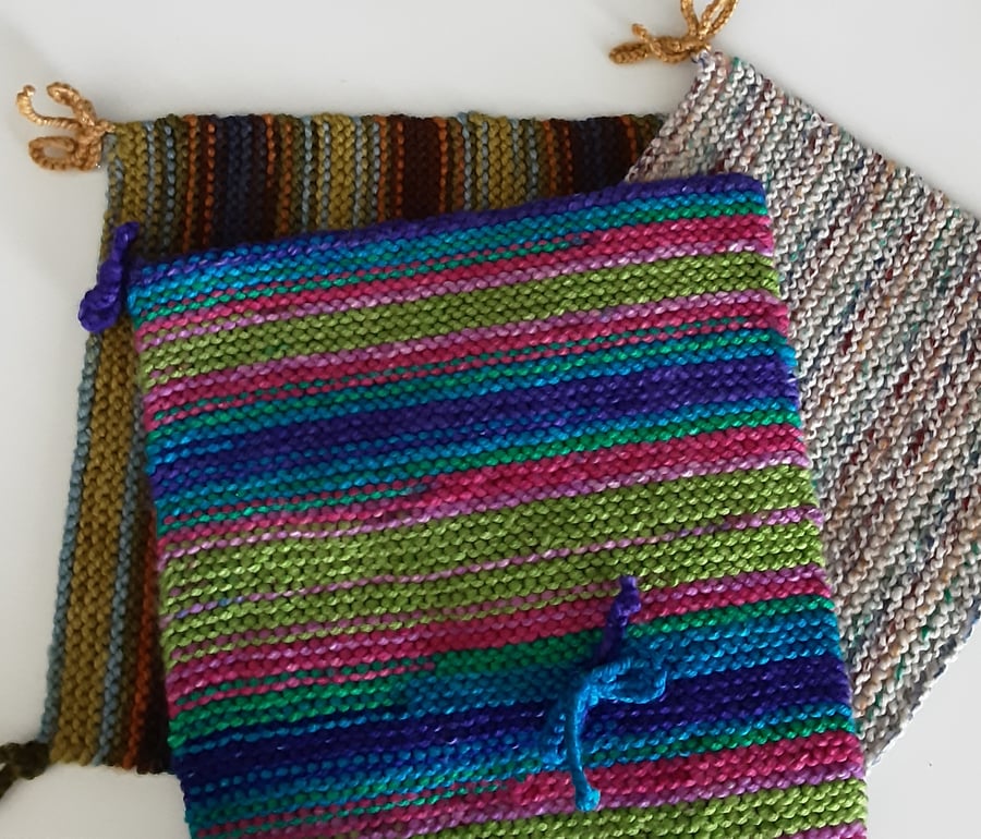 Hand Knitted Chunky Pet Blanket