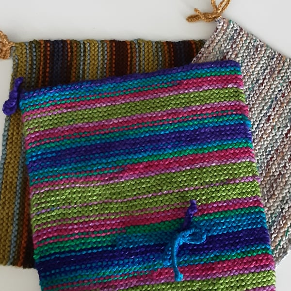 Hand Knitted Chunky Pet Blanket