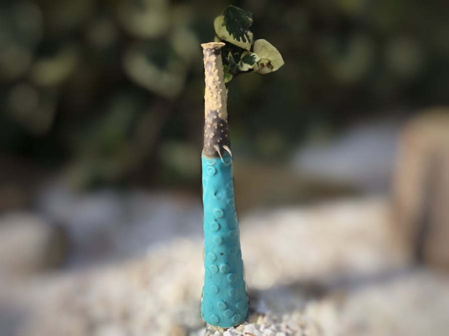 Garden sculpture, ceramic sculpture for indoors or outdoors