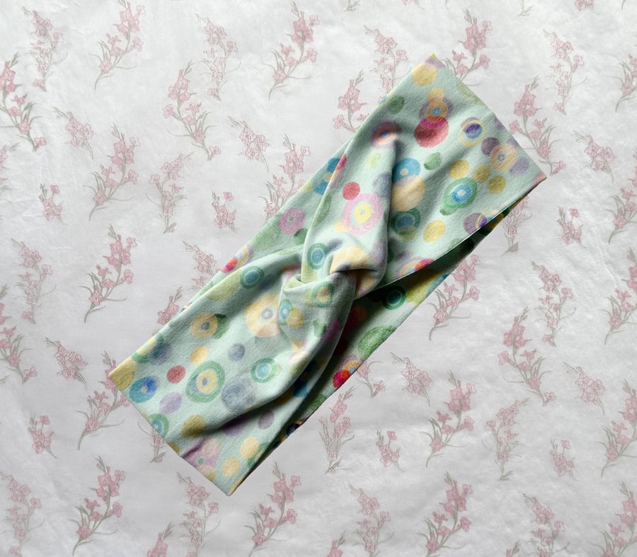 Women's Twist Knot Headband-Hairband Knot-Jersey Twist Headband. HA021