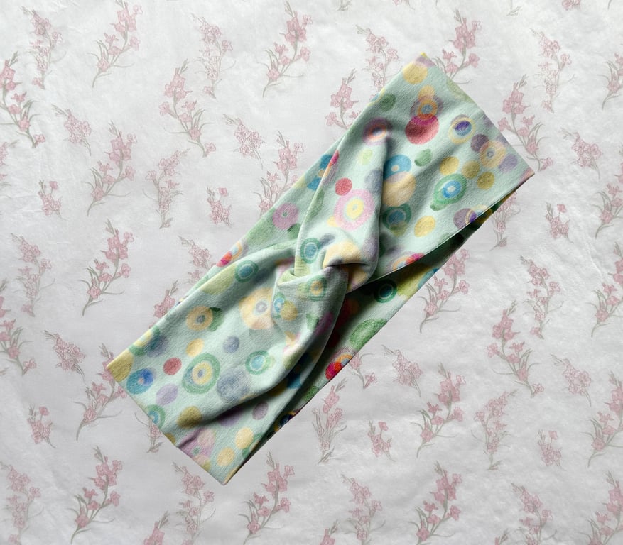 Women's Twist Knot Headband-Hairband Knot-Jersey Twist Headband. HA021