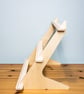 Tall A5 Card Size 3 Tier Display Shelf Stand with Grooves - Image 4