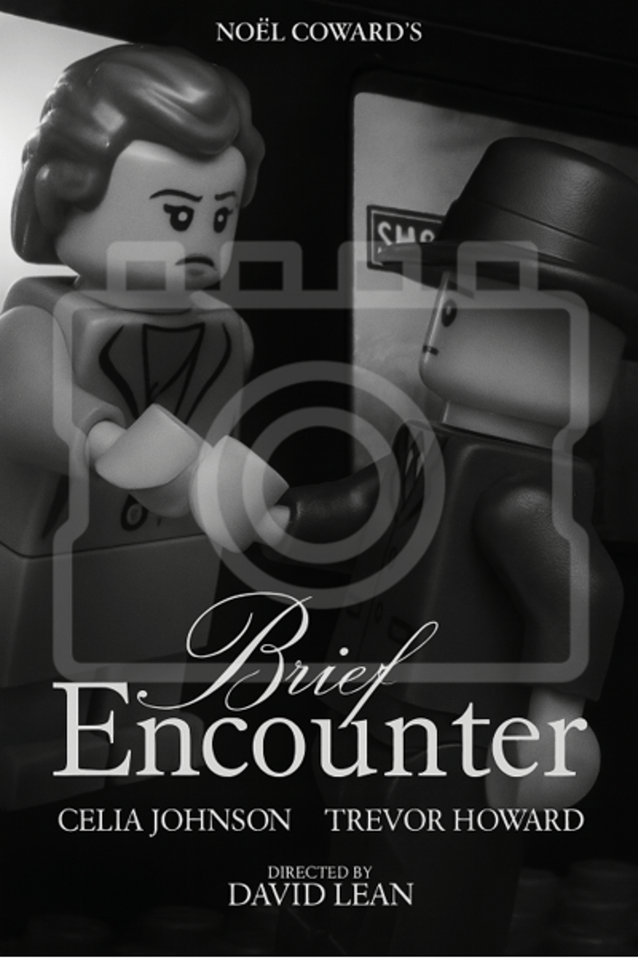 BRIEF ENCOUNTER - LEGO-Inspired A4 Movie Poster Print - Ready to Frame