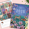 2023 Illustrated Wall Calendar of Wildlife and Flowers