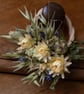 Mini dried flower wreath - Image 2