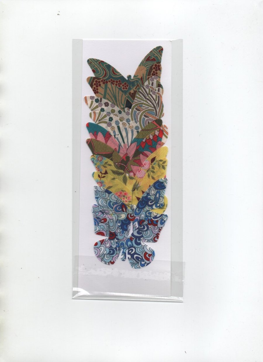 ChrissieCraft creative sewing KIT - 10 LIBERTY die-cut  butterflies for applique