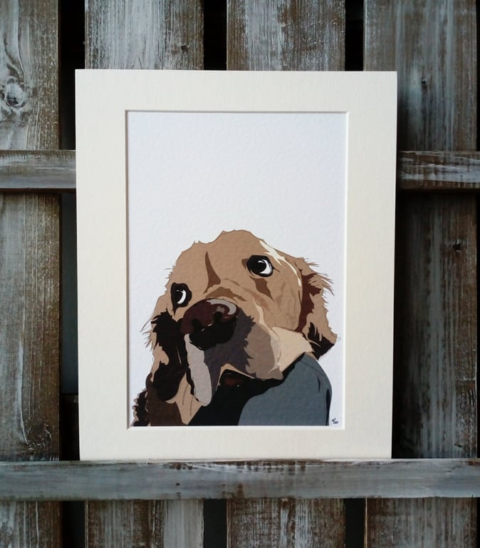 Printed Pet Illustrations