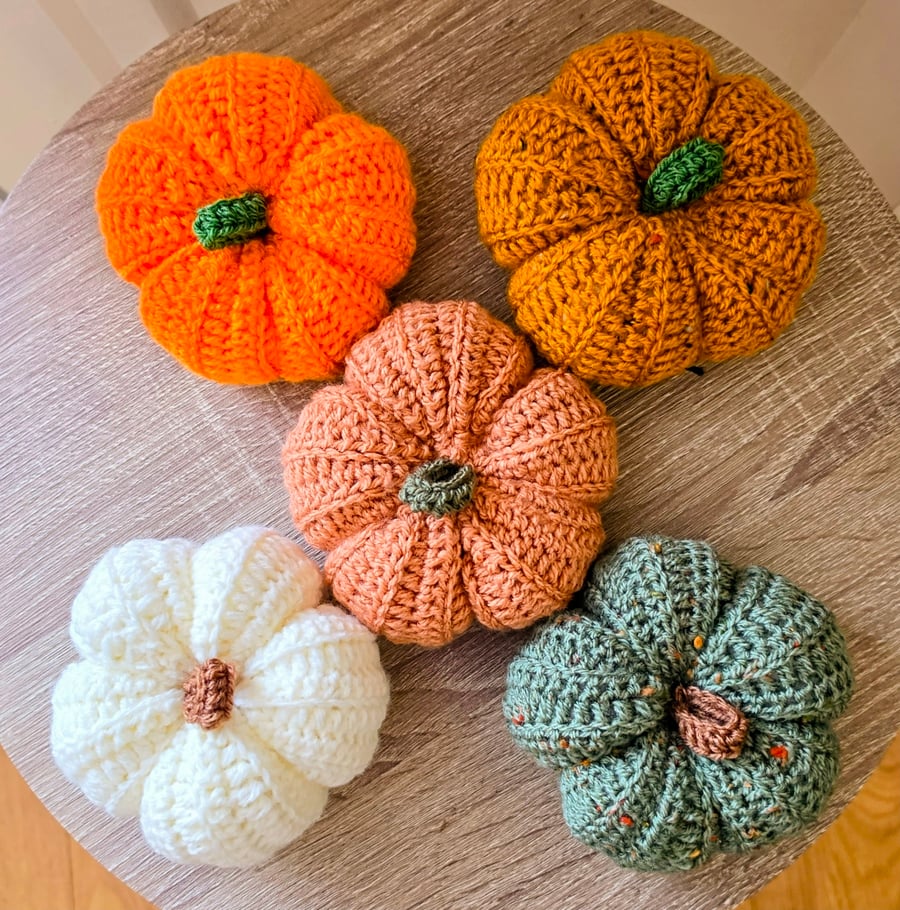 Crochet Pumpkins – Autumn Home Decor