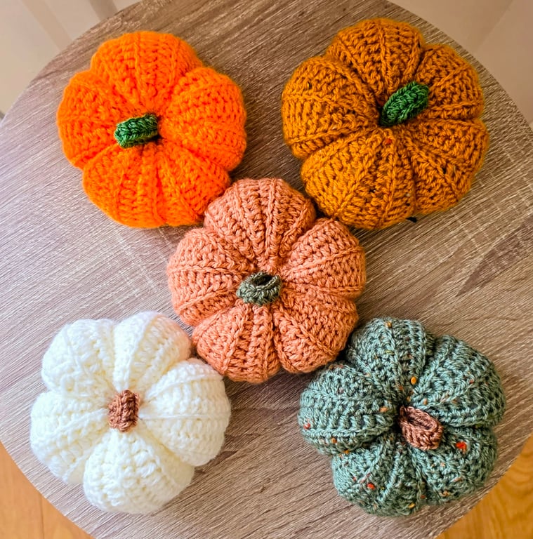 Crochet Pumpkins – Autumn Home Decor