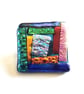 Dichroic L007 Luxury Fused Glass Patchwork Brooch Handmade 