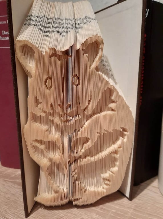Hamster COMBI Book Folding Pattern - EMAILED PDF PATTERN