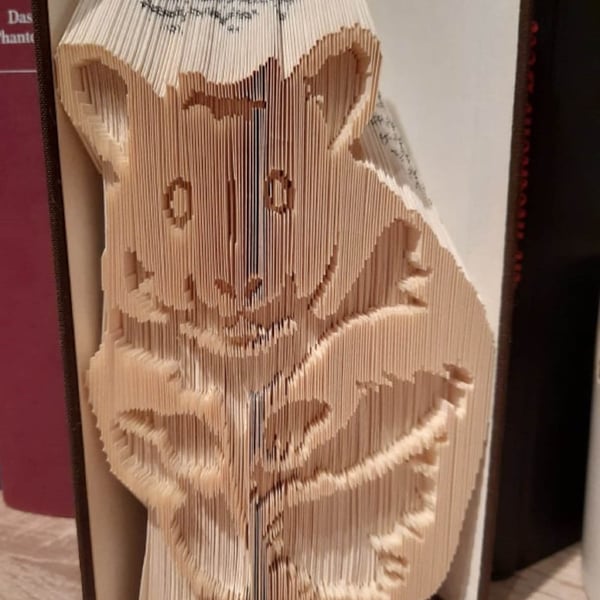 Hamster COMBI Book Folding Pattern - EMAILED PDF PATTERN
