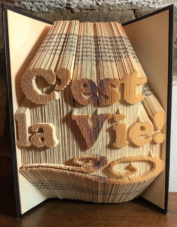 C'est la Vie! COMBI Book Folding Pattern - EMAILED PDF PATTERN