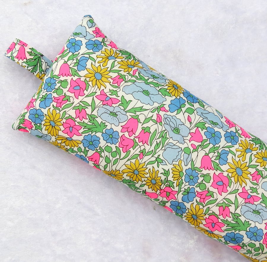 Keyboard wrist support, wrist rest, made from Liberty Lawn, 15 inches