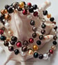 Designer Multicoloured Freshwater Culture Pearl Sterling Silver Necklace - Image 6