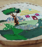 Wooden wall art Home sweet home large - Image 5