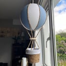 Handmade Hot Air Balloon hanging decoration