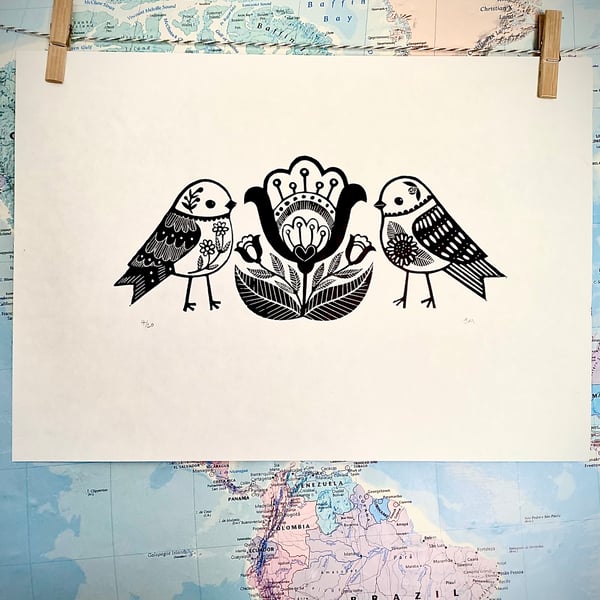 Bird Flower Bird