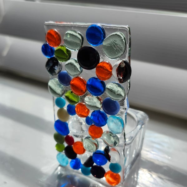 Glass Tealight Suncatcher