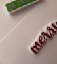 Christmas gift tags. Festive words. Ref 546 - Image 4