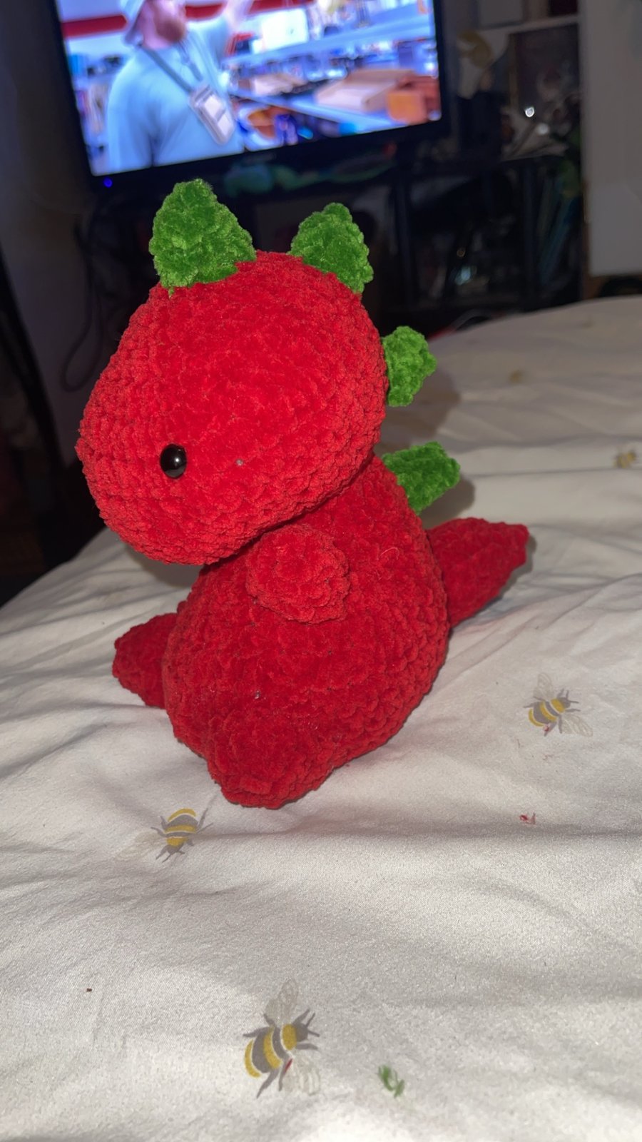 Crochet Dinosaur plushie 