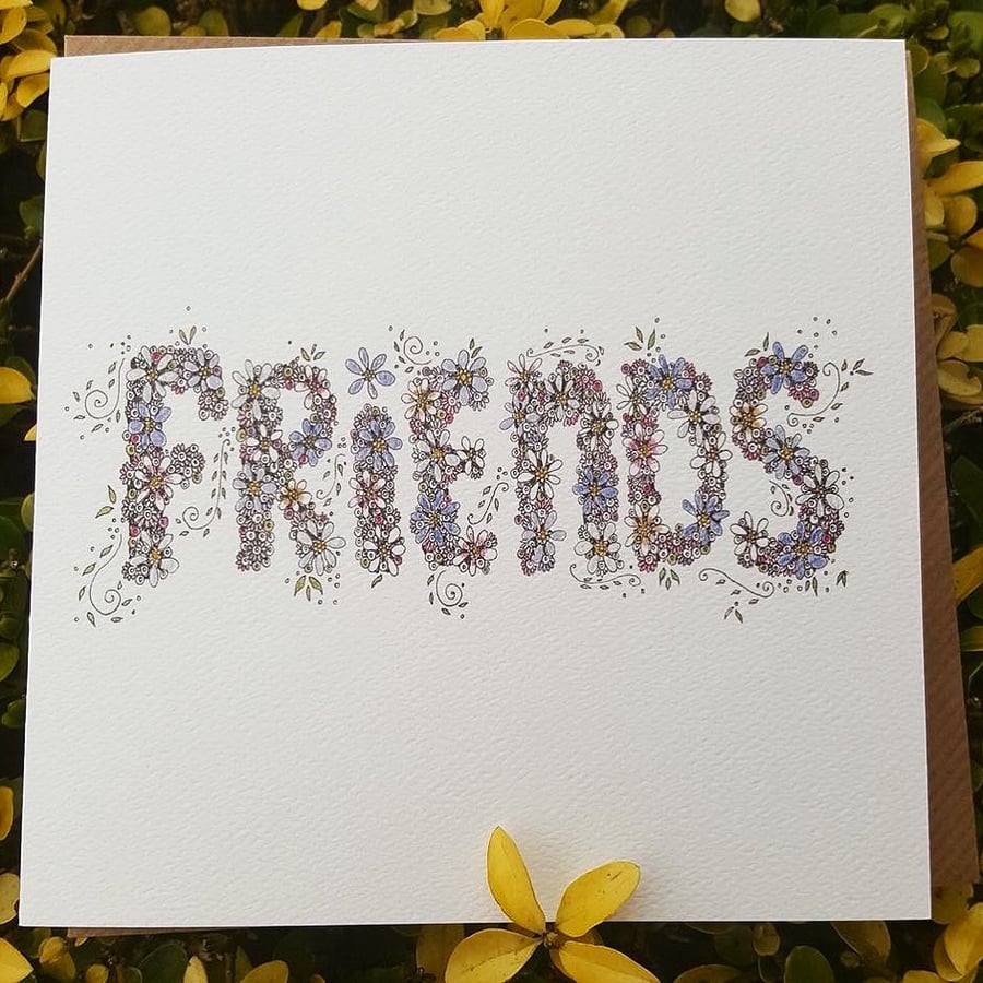 Friends Greeting card