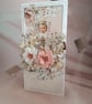 Habdnade Christening Card (O) - Image 3