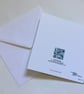 Scandi Winter, blank greeting card. - Image 2