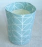 Toilet Roll Holder 3 Loo Roll Storage Basket Duck Egg Stem Leaves - Image 7