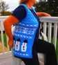 KNITTING PATTERN PDF Festive Vest - Image 2