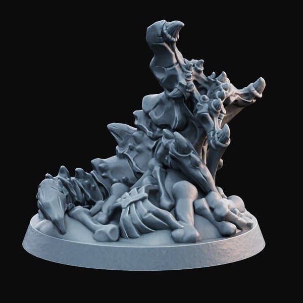 Corpse Crawler2 resin cast miniatures 3d prints Folksy