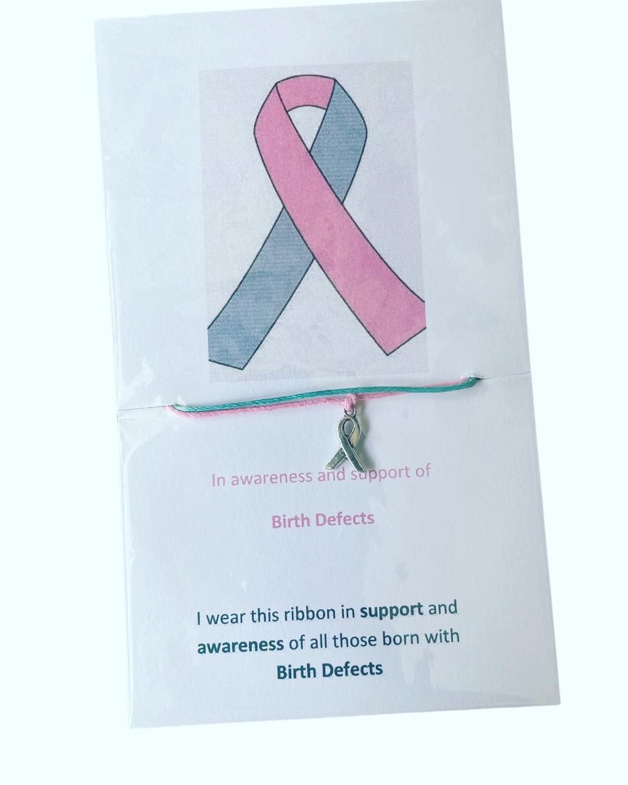 Birth defects awareness wish bracelet im awareness and support of 