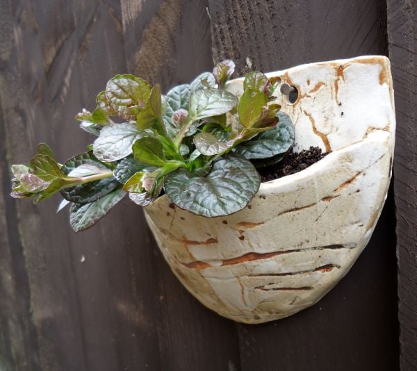 Ceramic Garden Wall Planter Folksy